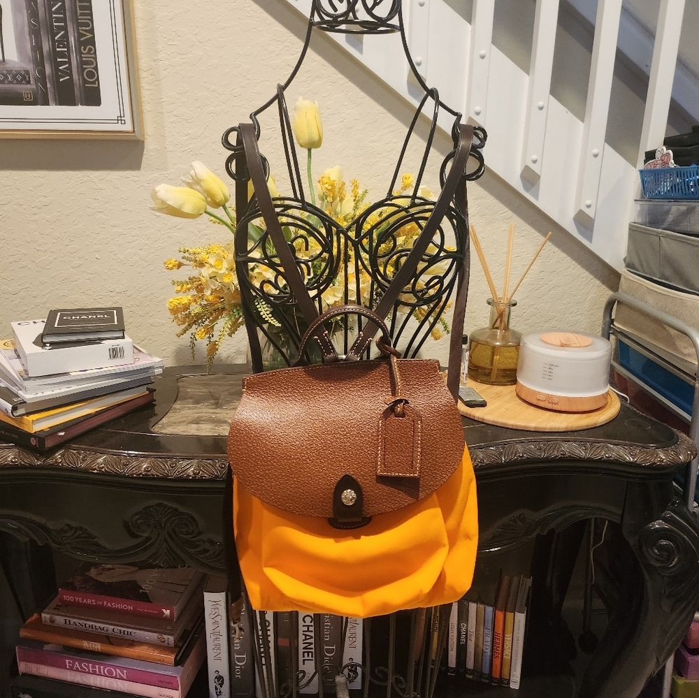 Dooney & Bourke leather & nylon Backpack
